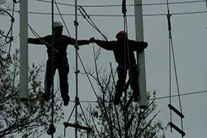 hanging