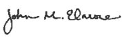 John M. Elmore Signature