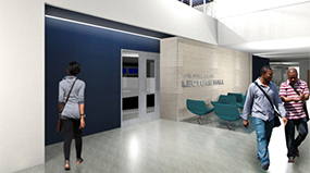 College of Business and Public Affairs Interior - Lobby