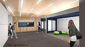 College of Business and Public Affairs Interior - Lobby