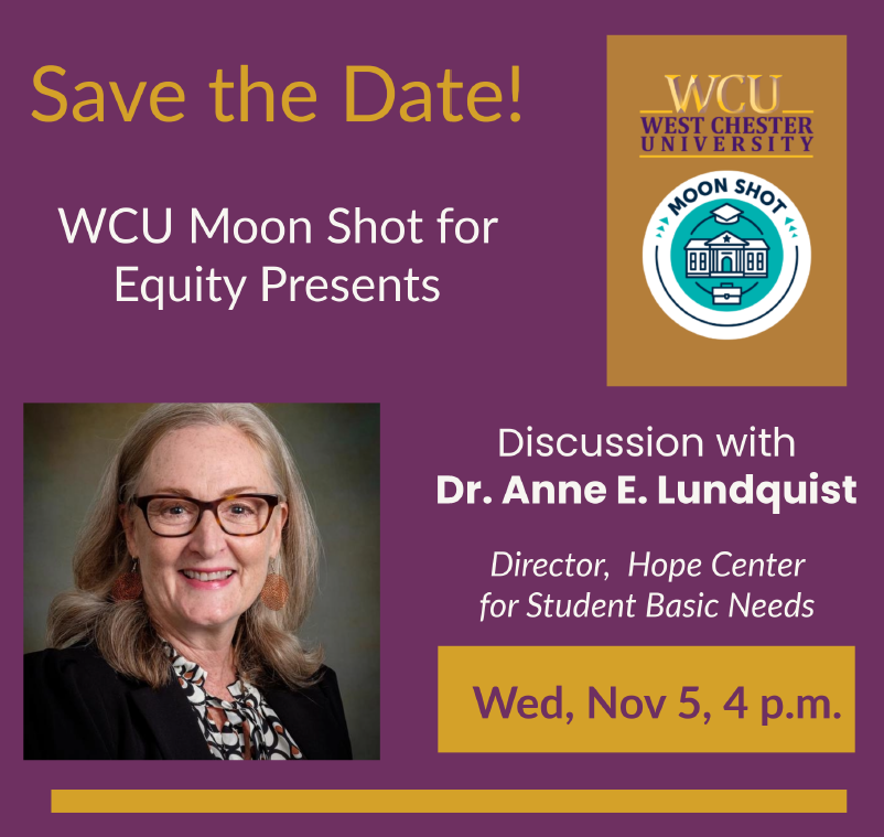 Save the Date for Dr. Anne Lundquist Remarks November 5 at 4:00 pm