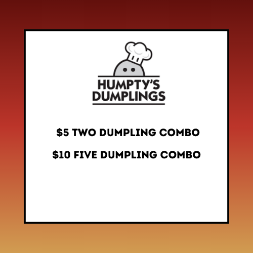 Humptys Dumplings Menu Humptys Dumplings Menu