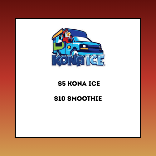 Kona Ice Menu Kona Ice Menu