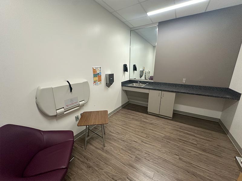 Anderson location Lactation room