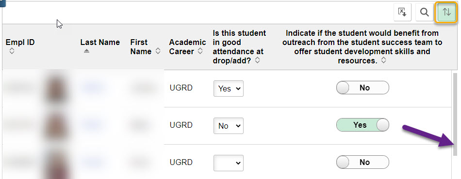 Faculty Add drop