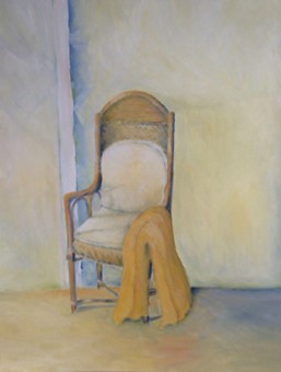 Chair with a Blanket