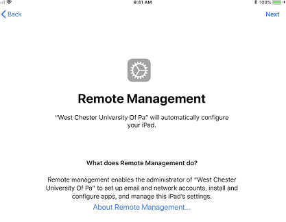 click for details about Remote Management