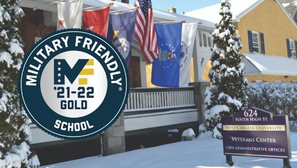 WCU Earns 2021-2022 Military Friendly® Gold Designation