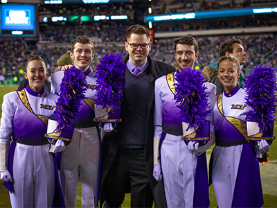 Marching Band at Eagles in 2020