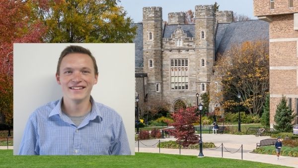 Graduate student Mark Davie