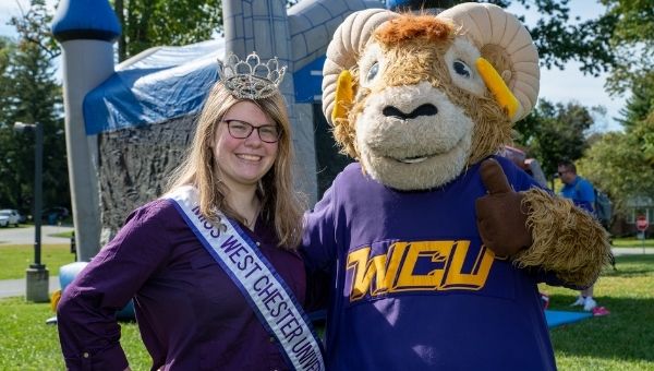 Miss WCU and Rammy