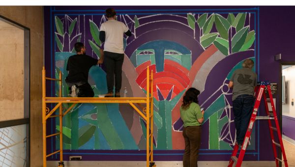 mural progress
