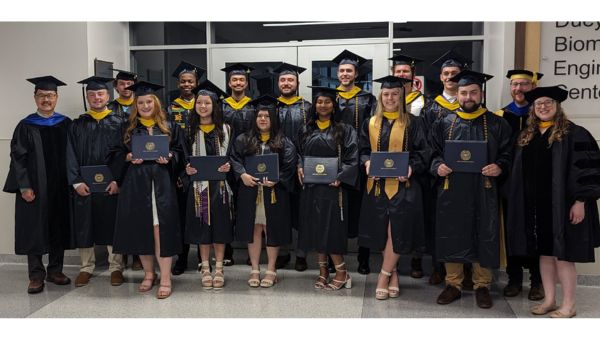 WCU Biomedical Engineering students and faculty