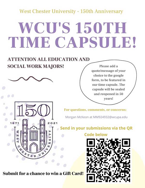 Time capsule flyer