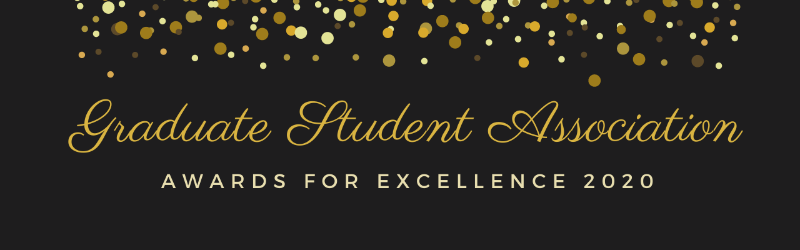 Graduate Student Association Awards 2020