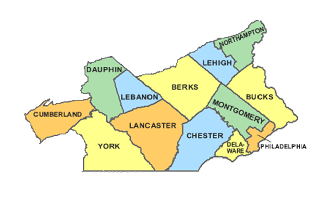 Pennsylvania Map