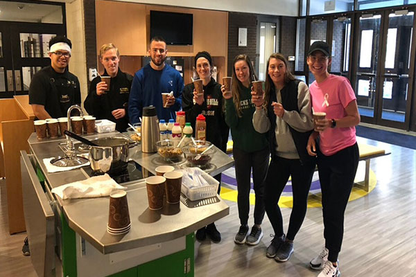 Nutrition Students together