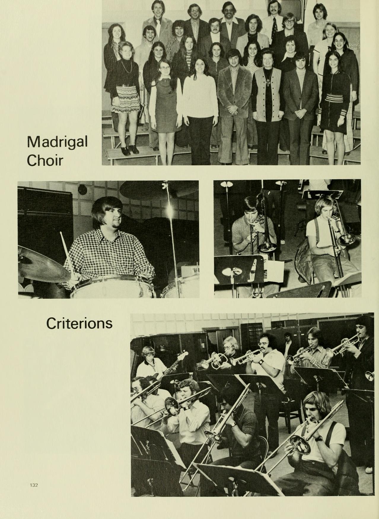 Madrigal Choir 132 Criterions