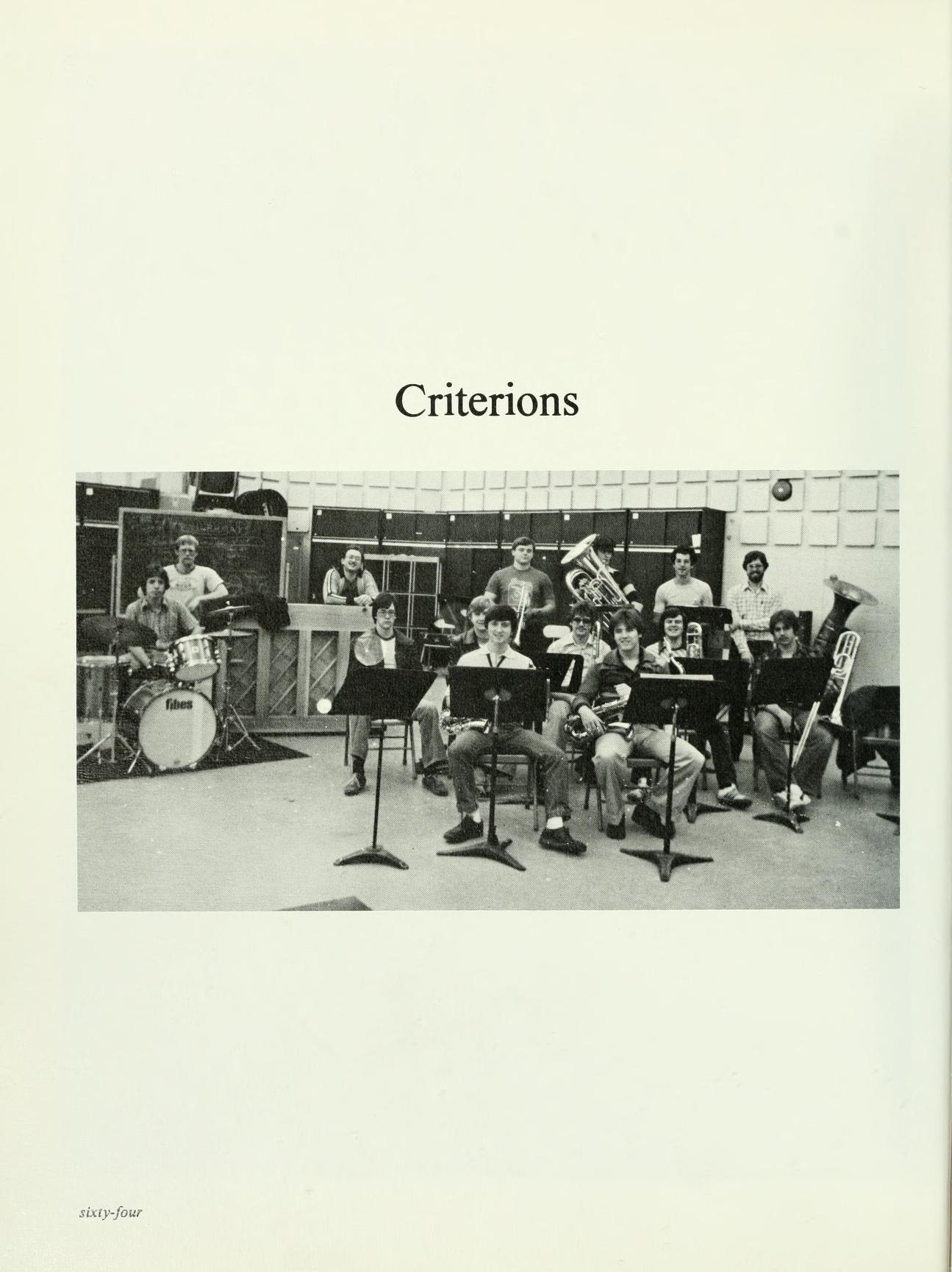 'Criterions'