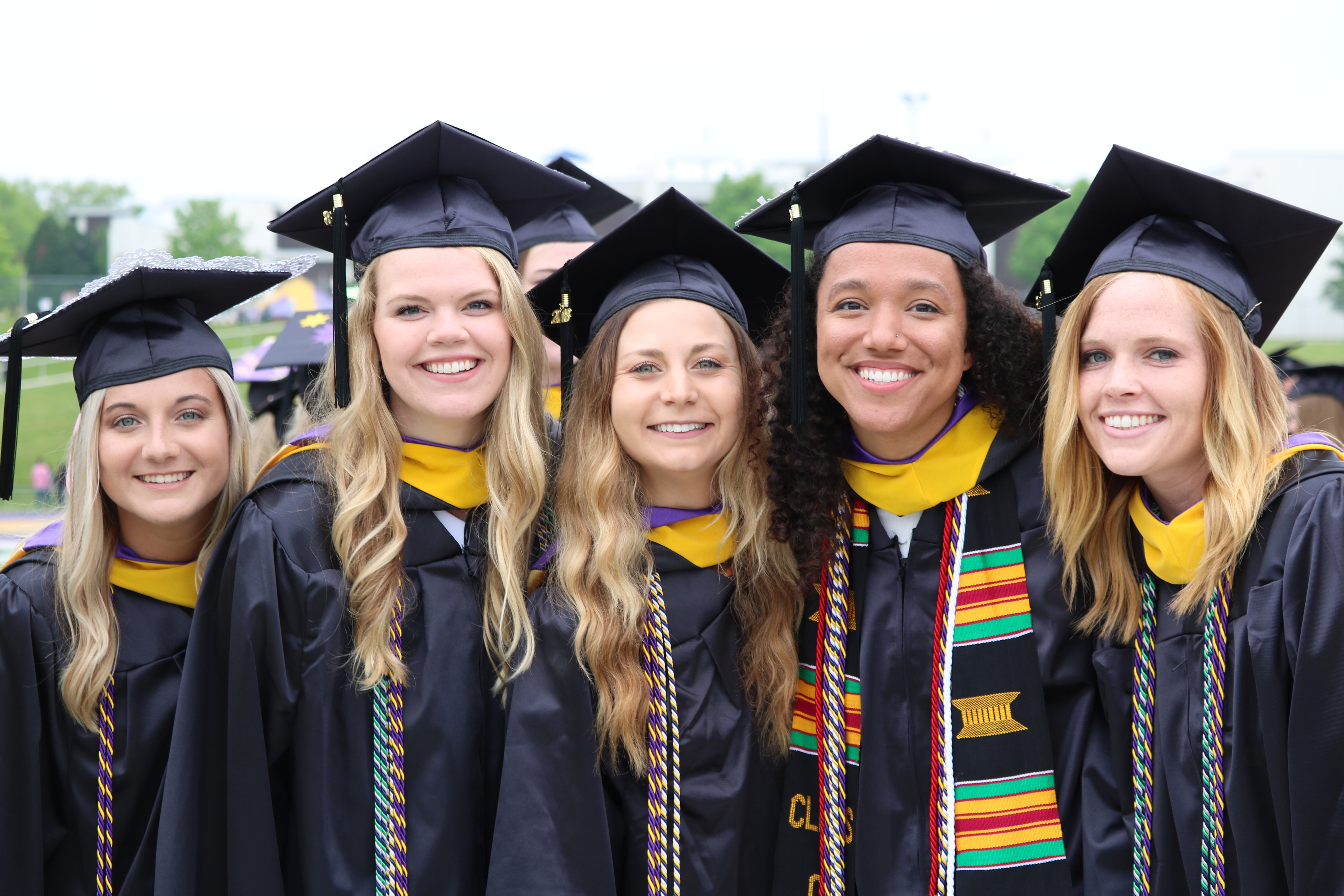 Students at Graduation