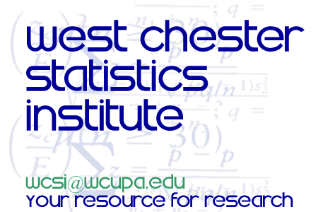 West Chester Statistics Institute Logo West Chester Statistics Institute Logo