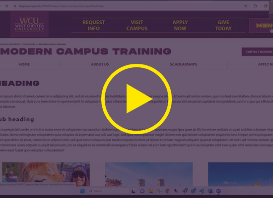 Modern Campus Introduction